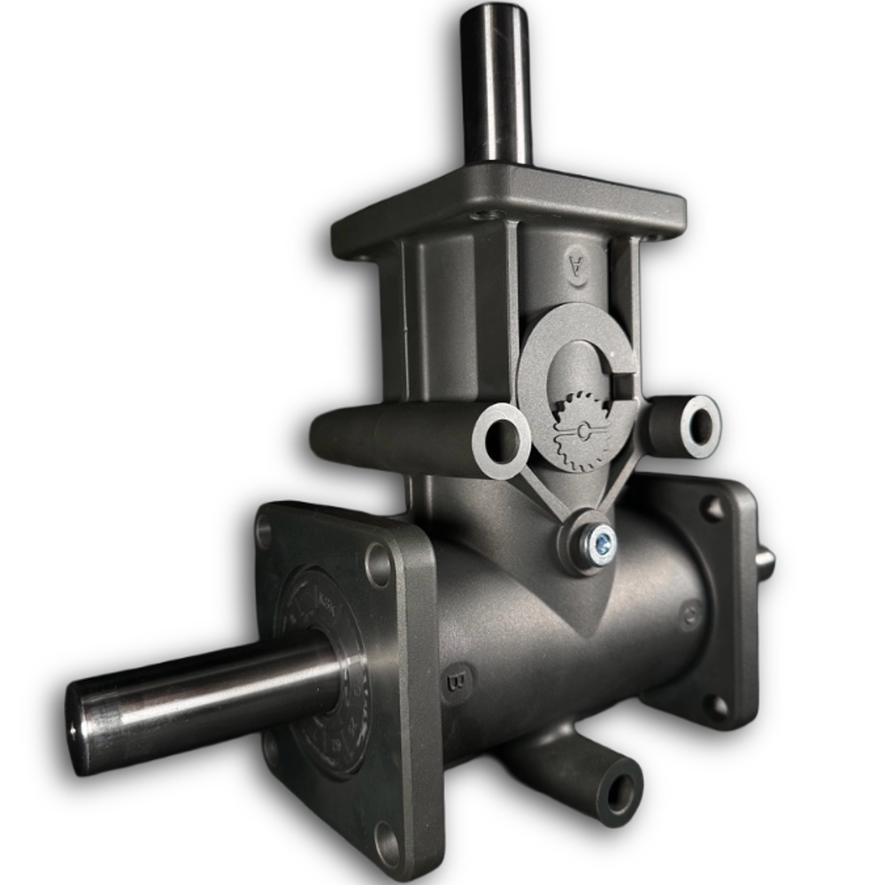 Right Angle: Peak Efficiency in Perpendicular Transmissions